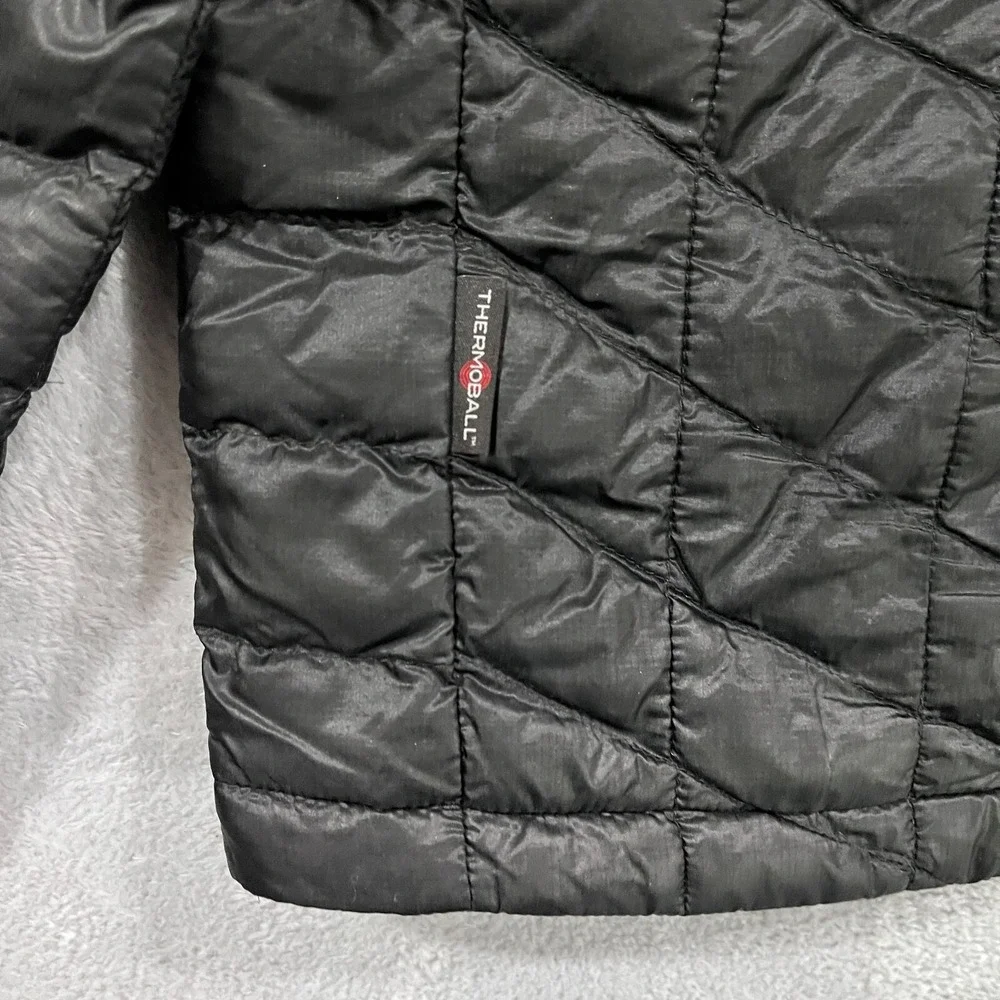 The North Face‎ ThermoBall Puffer Jacket Mens XXL Black Lightweight Quilted